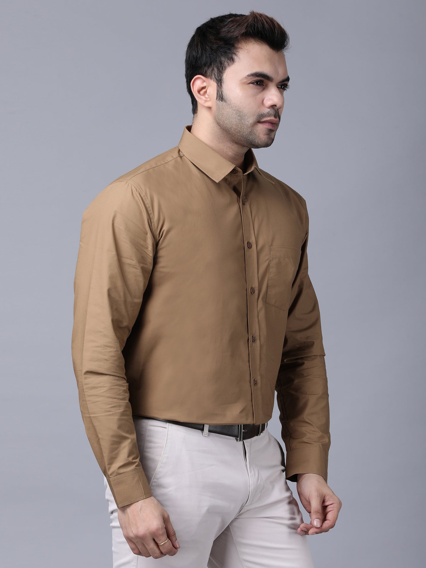 Classic Camel Brown Shirt