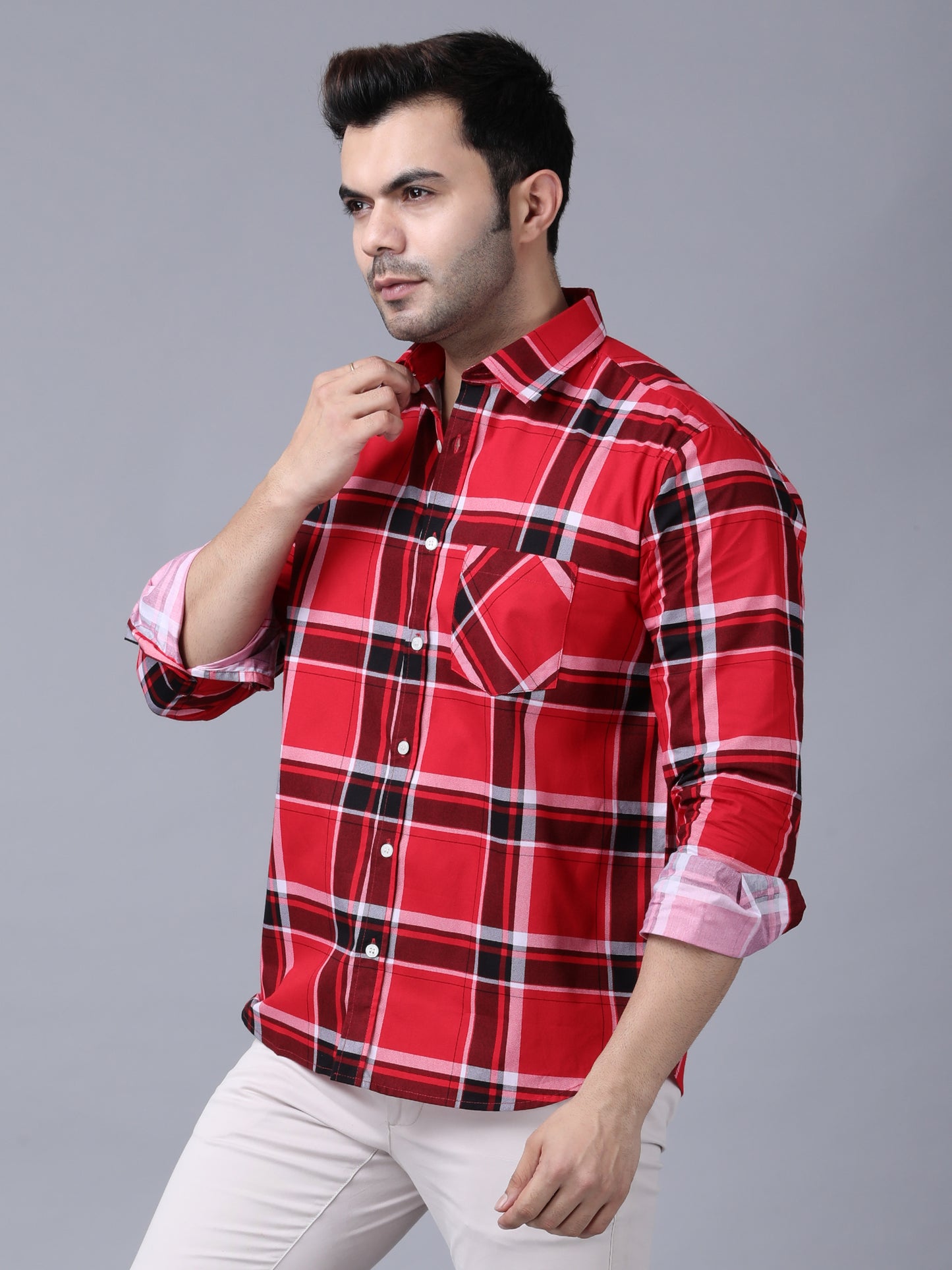 Red Check Shirt