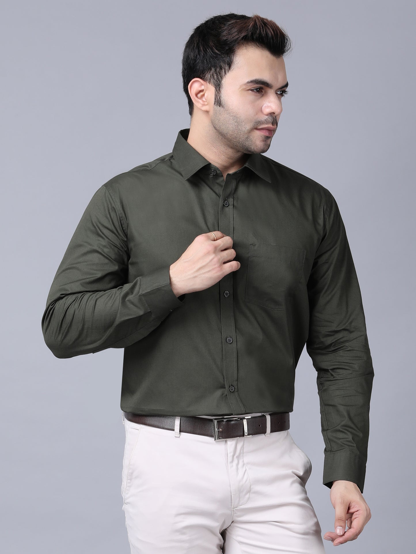 Stylish Olive Shirt