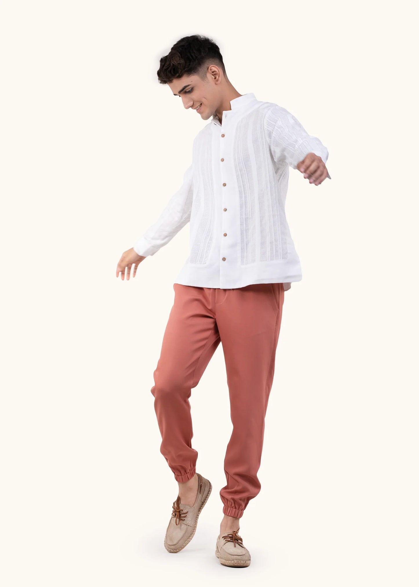 Ivory weave Shirt