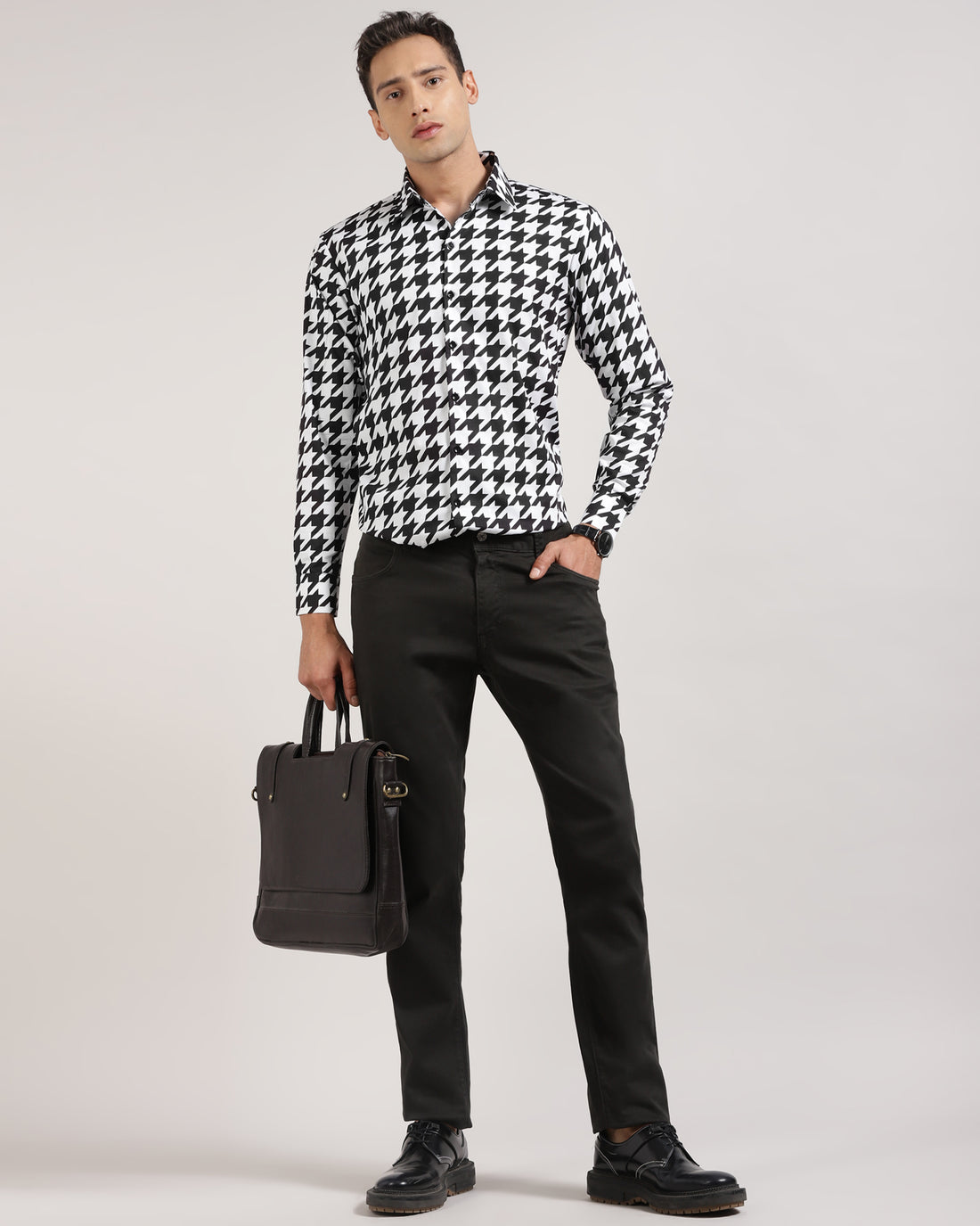 Designer Cotton Print Shirt for Men