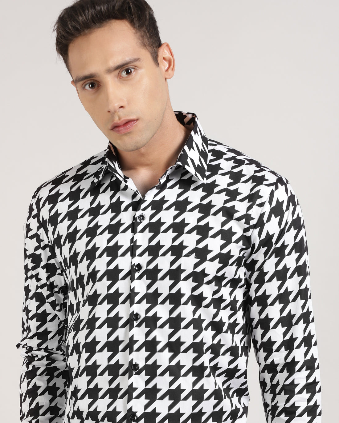 Designer Cotton Print Shirt for Men