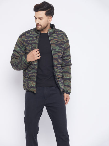 Modern Camo Quilted Jacket
