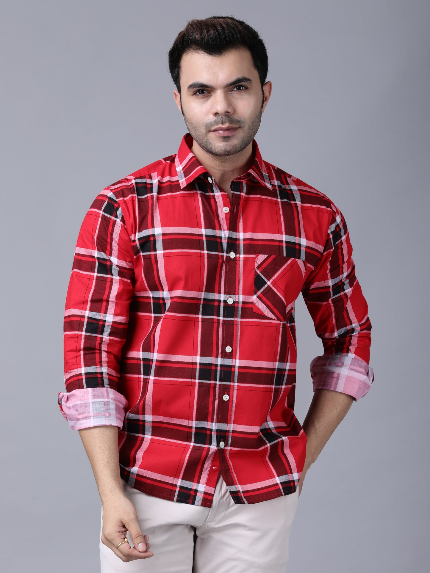 Red Check Shirt