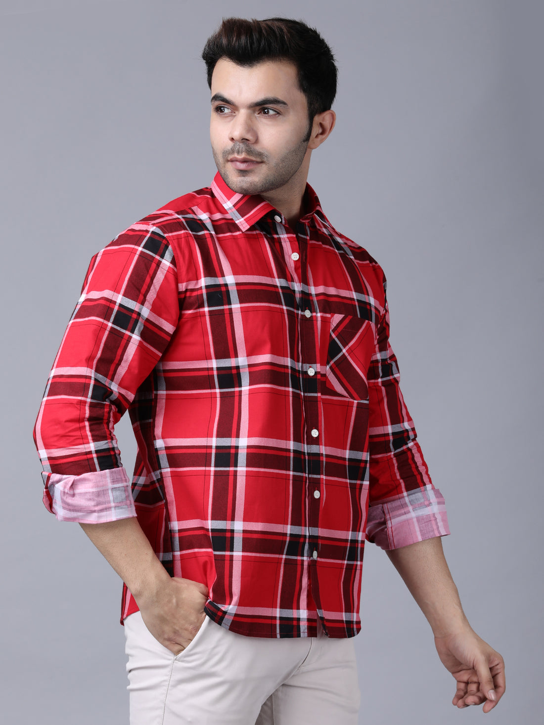 Red Check Shirt