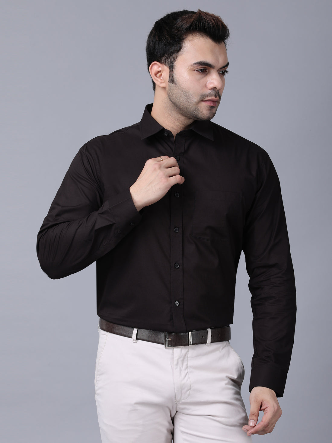 Stylish coffee brown Shirt