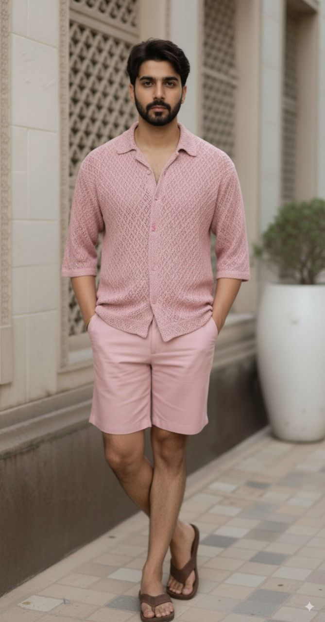 Textured Mustard Shirt