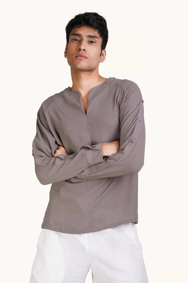 The Monsoon Calm : Grey T-Shirt